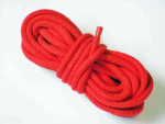 Rotes Seil für Bondage